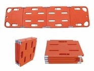 Harga yang bagus Plastik Lipat Spine Board Stretcher ABS 4 Lipat Medis Floating Rescue Air on line