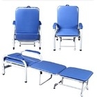 Harga yang bagus Rumah Sakit Tidur Pengiring Kursi Lipat PVC Kulit buatan 190*65*62cm on line