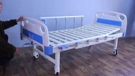 Harga yang bagus Multi Fungsi Manual Rumah Sakit Tempat Tidur 3 Cranks Baja 215 * 105 * 46 on line