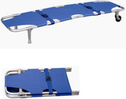 Harga yang bagus Peralatan Darurat Lipat Ambulans Stretcher Aluminium Alloy Untuk Transfer Pasien on line