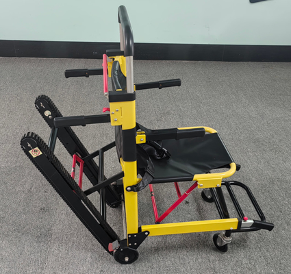 Harga yang bagus Aluminium Alloy Manual Crawler Type Stair Stretcher Lipat Ringan Untuk Transfer Pasien Rumah Sakit on line