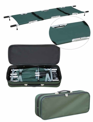 Harga yang bagus Empat lipat Medical Stretcher Aluminium High-Strength Alloy Oxford Kulit on line