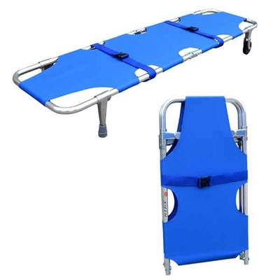 Harga yang bagus Tandu Pengangkut Pasien Ringan Tandu Paduan Aluminium, Tempat Tidur Tandu Darurat Medis on line