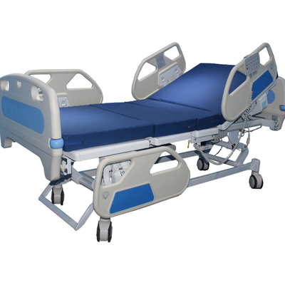 Harga yang bagus 500H Secara Manual Power Electric Icu Hospital Bed Untuk Pasien ODM on line
